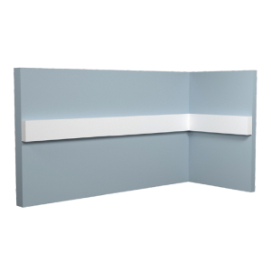 Молдинг под покраску Kr111M (12*12*2700 мм) (уп.176шт)