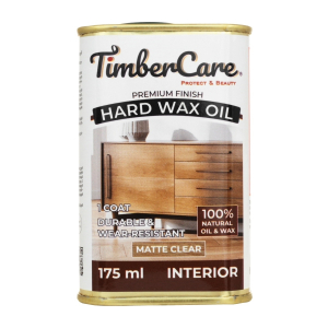 Защитное масло с твердым воском TimberCare Hard Wax Oil (цвет: прозрачный матовый), банка 0,175л (6)
