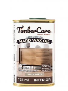Защитное масло с тверд. воскомTimberCare Hard Wax Oil (цвет: Белый мел/Chalk White),банка 0,175л (6)