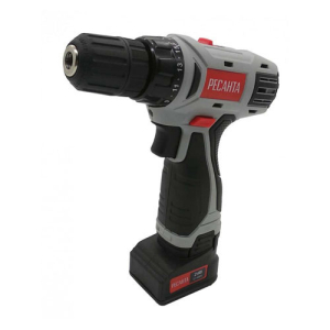 Дрель-шуруповерт акк. Ресанта ДА-24-2ЛК 24В, 60 Нм, 2 Ач, 0-400/0-1400 об.мин, 2 акк, з/у, кейс