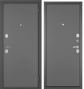 Дверь метал FAMILY ECO Steel Антрацит, 2050, 860 L