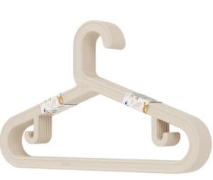 Набор вешалок-плечиков детских 8шт бежевый (6) М8872, Альтернатива