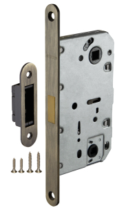 Защелка дверная магнитная Бордер, АВ (бронза) (30)