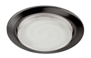 Светильник точечный под лампу черный металл GX53 (80)