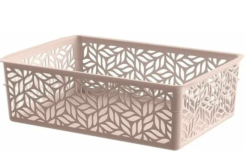 Корзинка универсальная 2,0л "Linden" 230*160*70мм Бежевый (28) 221313127/06