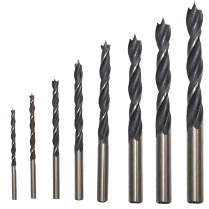 Набор сверел по дереву спиральные 8шт (3,4,5,6,7,8,9,10мм) (1/50)