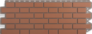 Панель Клинкерный Кирпич Красный (1,220 *0,440м*0,017) Альта-Профиль (10)
