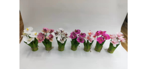 Букет цветов орхидеи/лилии в ас-те