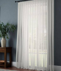 тюль Вуаль 300*260 с утяжелителем белая ГП