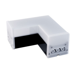 Светильник-коннектор светодиодный L-образный 8Вт, 230В/50Гц, 800лм, 4000К, IP40, чёрный, 116,5