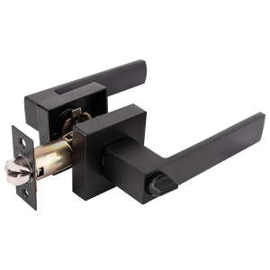 Ручка-защелка MARLOK RZ 8-03 фиксатор, "NOVA", BL (черная) (30)