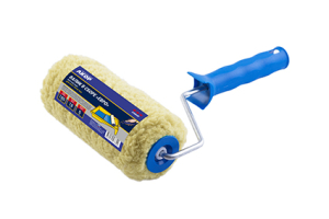 Валик ЕВРО 180 D6mm Желтый ворс, полиэстер Акор (35)