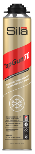 Пена монтажная проф. Sila Pro TopGun 70 ЗИМА, 880 мл ( 1/12)