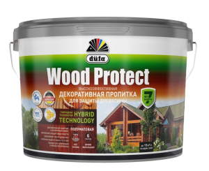 Пропитка белый 9л Dufa WOOD PROTECT (1)