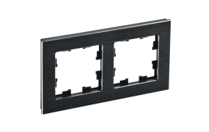 Черный металл рамка 2 поста РУ-2-1-БрЧ