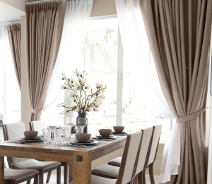 Какао штора