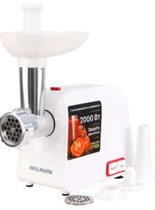 Мясорубка WILLMARK WMG-2043JW белый (_1_)