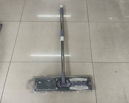 Швабра телескопическая с защелками серая  (40шт)