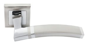 Ручка дверная RAP 13 S SN -IND, квадр накл, никель (20)