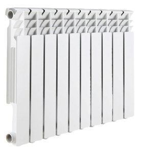 Радиатор биметаллические Rommer Optima 500 10 секц (Вт 129)(_1_)