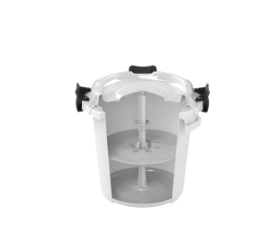 Бочка 10,0л пищевая с гнетом гермитич/кр (8) АП 570																														