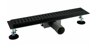 Трап душевой из нержавеющей стали GAPPO, чер, сухой и мокрый затвор, 70 х 500 мм G85007-36 (5)