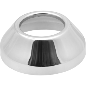 Чашка декоративная (отражатель) 40 мм конус высокий (нержавеющая сталь, хром), MP-У