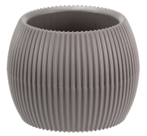 Кашпо "Пиканто" D115мм 0,35л Французский серый (12) М3211