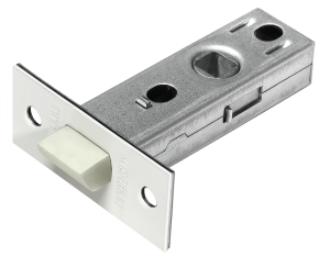 Защелка дверная LP6-45 W пластик яз., белый (100)