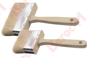 Кисть  КП 70*25 натур.щет.дер.ручка (60)