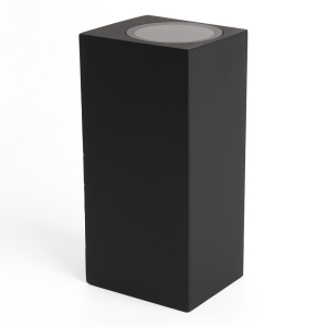 Светильник садово-парковый, 230V 2*GU10, DH051, черный (на стену)(_20_)