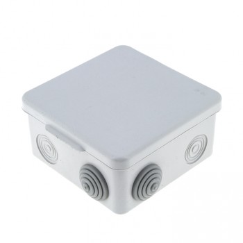 Коробка распределительная с крышкой КМР-030-031 85х85х40 наружная серая IP54 (147/100)