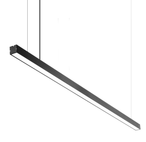 Светильник линейный, подвесной, светодиодный 40Вт, 230В/50Гц, 3000лм, 4000К, IP40, чёрный, 118