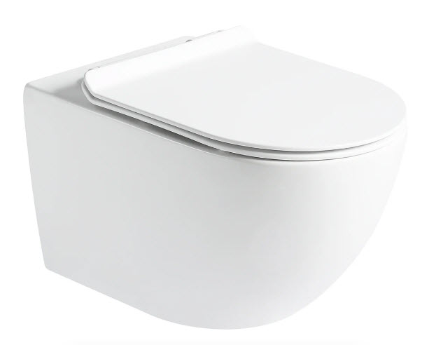 Унитаз подвесной SantiLine SL-5002T белый