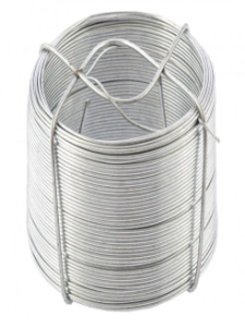 Проволока стальная оцинкованная 1,5 мм, длина 50 м// Сибртех (30)