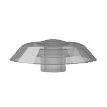 Термошайба № 4 прозрачная (25/500)