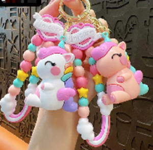 Брелок акриловый "Единорог"