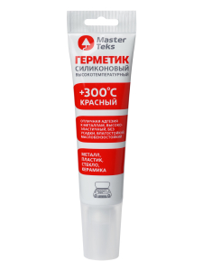 MasterTeks герметик силиконовый высокотемпературный 0,08 красный_фото_ЛИЦО