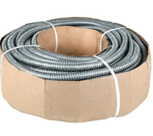 Металлорукав Р3-ЦХ-25 с протяжкой (50 м) EKF PROxima.