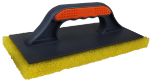 Терка DЕCOR, 2К, 280х140 мм, грубый желтый поролон (5шт/уп)