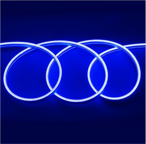 Лента "Гибкий Неон" катушка 50м, синий, IP67, 9,6 Вт/м, GLS-2835-120-9.6-12-NL-IP67-B