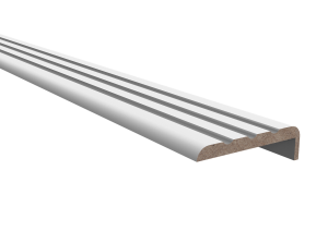 Наличник телеск. 3 ручья Бел. эмаль пат.сереб (10) (Polar)