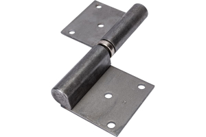 Петля гаражная на площадке 140х20х47 под крепеж, правая (10)***