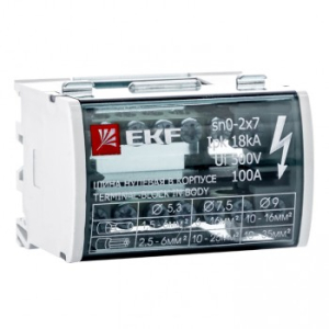 Шина нулевая в корпусе (2х7) EKF PROxima (1)