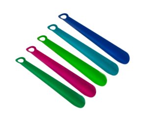 Ложка для обуви ФУКСметаллическая цветная 30см