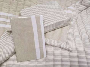 Простыня на резинке 160х200 OXYGEN БЕЖЕВЫЙ