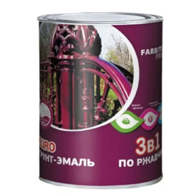 Грунт-эмаль по ржавчине Белый Профи 2кг Olecolor Глянц. (6) купить в интернет магазине Вегос-М в Кяхте