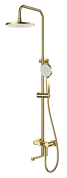 Душевая система со смесителем "Sochi Gold", арт. ST260SCGold, ESKO