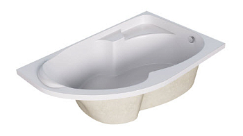 Ванна акриловая DIANA 160x100 R (ванна+каркас+экран)