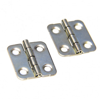 Петля карточная 22*24 никель 2шт (20)